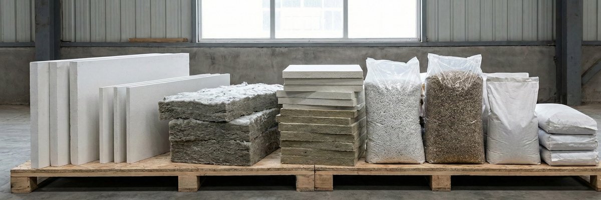 Insulation Blocks and Materials Product Range